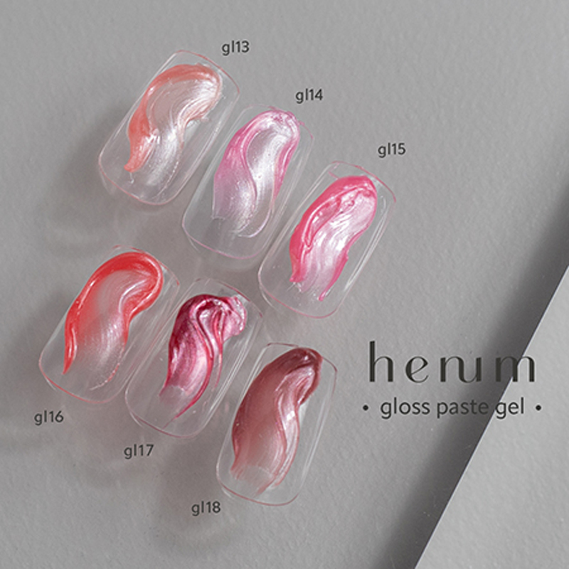 ヘニュム henum グロスペーストジェル 2.8g 12色からご選択 gl07-gl18