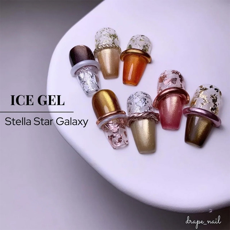アイスジェル ICE GEL A BLACK ステラスターギャラクシージェル 3g 7色