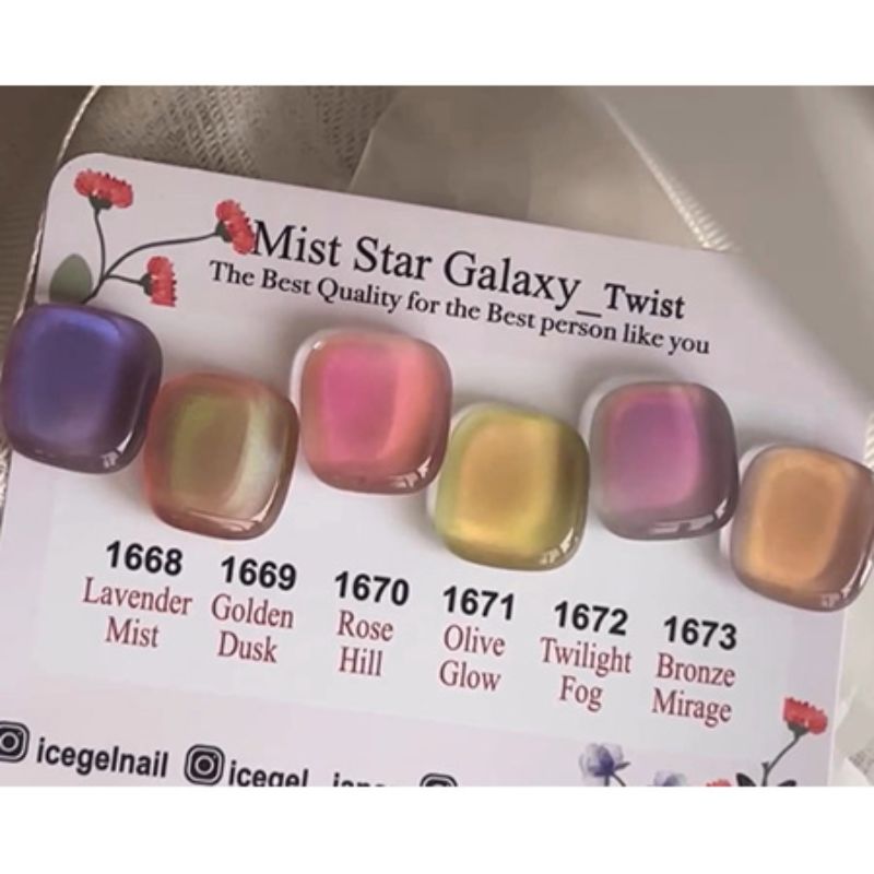 �A�C�X�W�F�� ICE GEL A BLACK �X�^�[�M�����N�V�[�W�F�� 9ml 6�F���炲�I�� �c�C�X�g 1668 1669 1670 1671 1672 1673 �W�F���l�C�� �A�b�V���n �V�i ��������