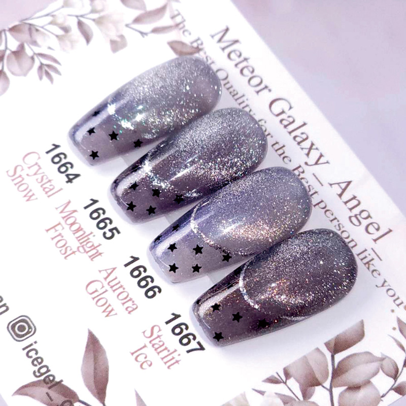 アイスジェル ICEGEL ABlack 50個 ICE GEL A BLACK メテオギャラクシージェル 9ml 4色からご選択 アイス