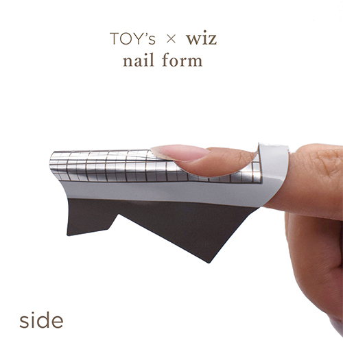 TOY's × wiz ネイルフォーム 100枚入 アクリルネイル スカルプネイル