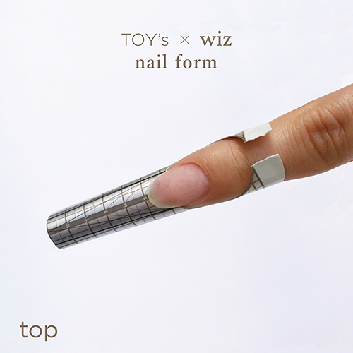 TOY's × wiz ネイルフォーム 100枚入 アクリルネイル スカルプネイル
