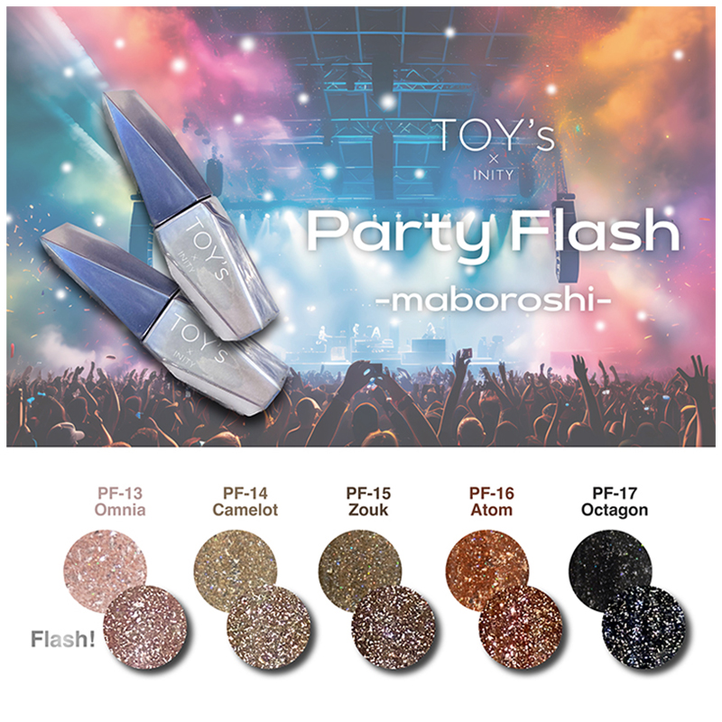TOY's × INITY トイズバイアイニティ パーティーフラッシュ