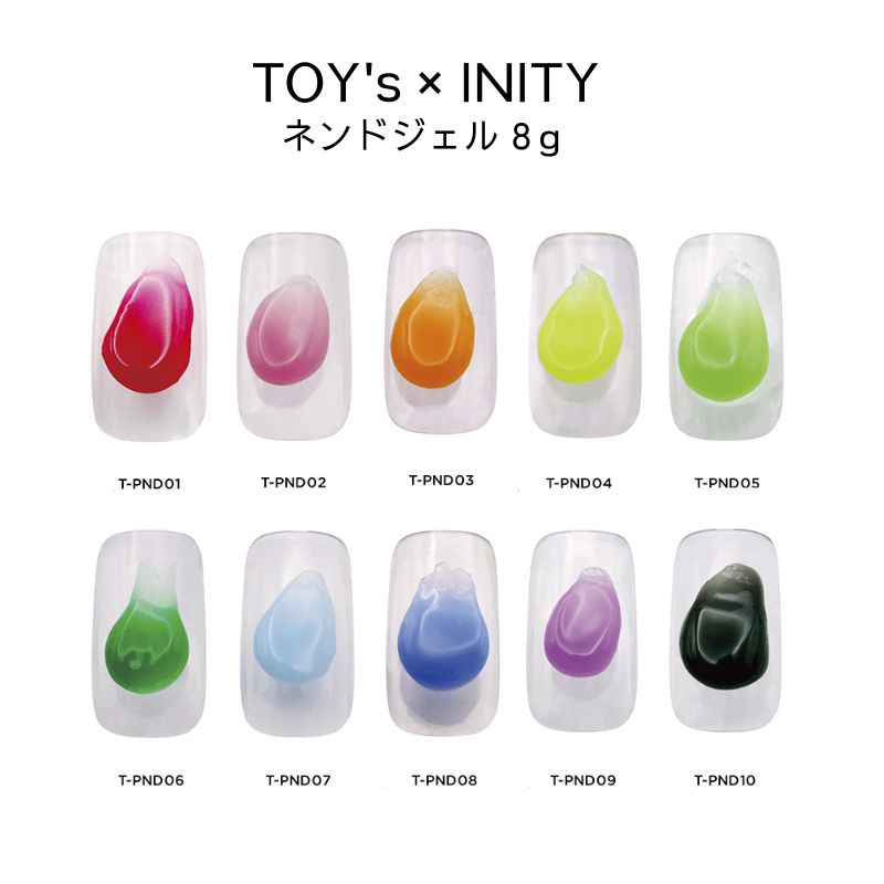 TOY's × INITY トイズバイアイニティ Pink rose Window ネンドジェル