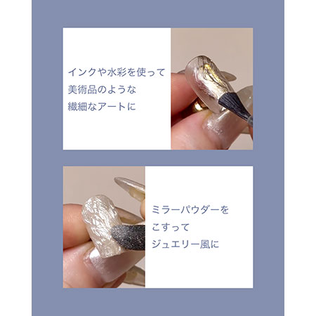 TOY's × INITY Non wipe ハケ跡 clear 7.5g ノンワイプ クリアジェル