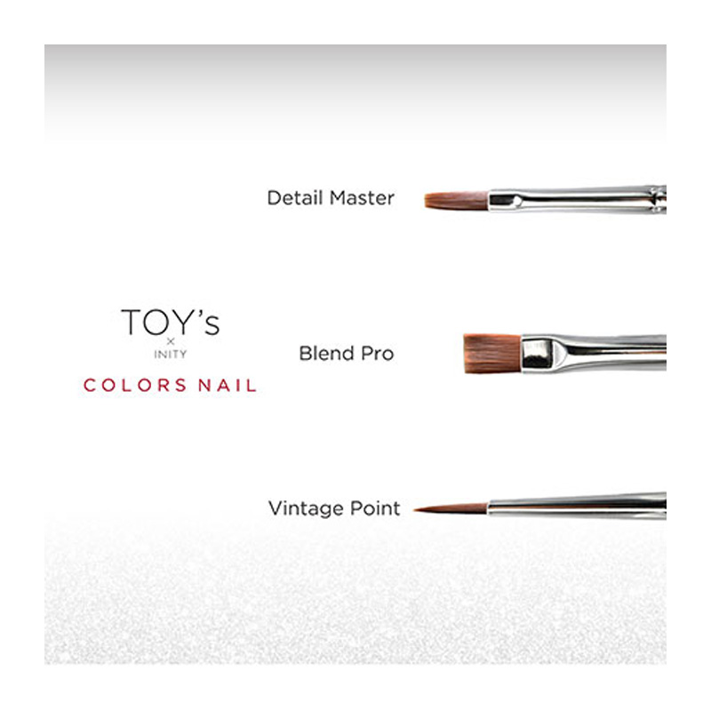 TOY's × INITY Brush COLORS NAIL 3種類からご選択 T-CNB-DM TCNB-VP T