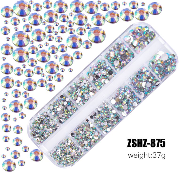 カラフルラインストーン 20色からご選択 ZSHZ-861からZSHZ-880 2mm 3mm