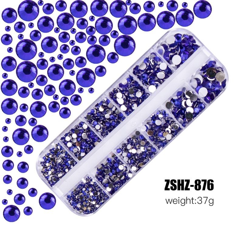 カラフルラインストーン 20色からご選択 ZSHZ-861からZSHZ-880 2mm 3mm
