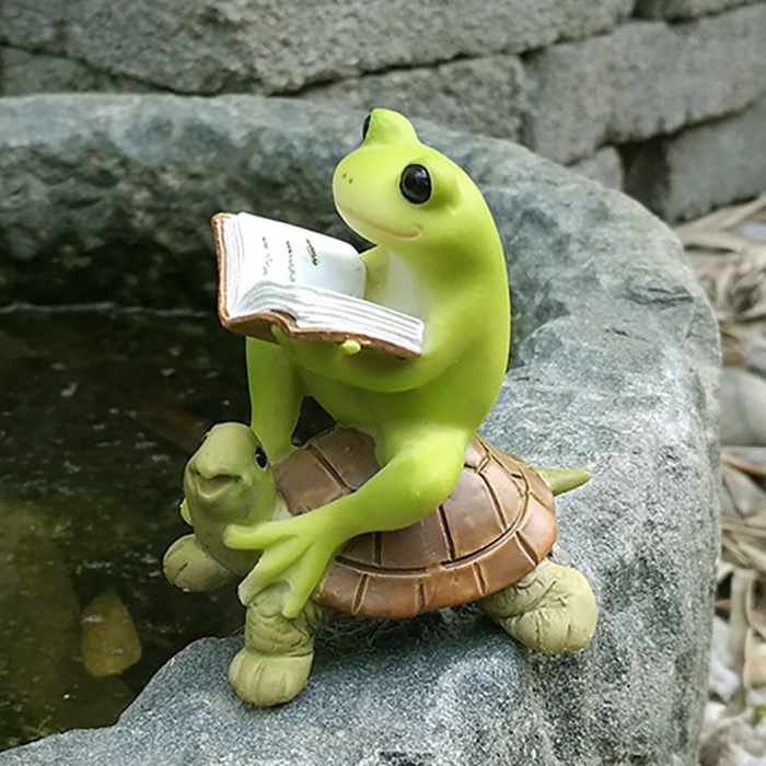 カエルの置物 3種類からご選択 かわいい 癒し おしゃれ オブジェ