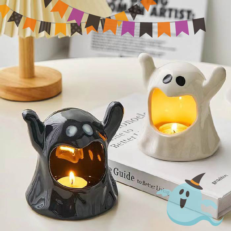 おばけキャンドルホルダー 3種類からご選択 ろうそくホルダー