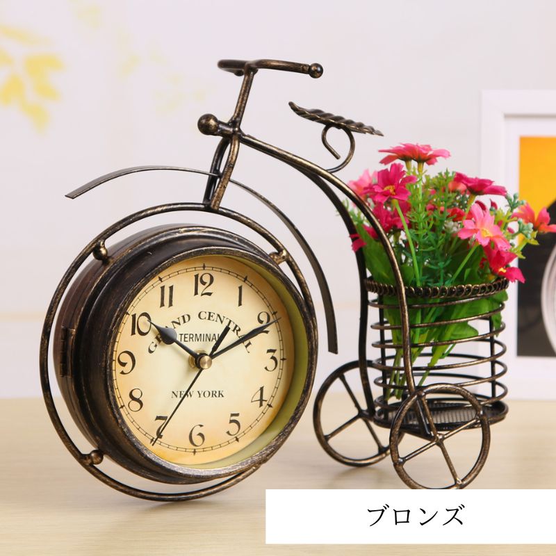昭和アンティーク限定品　自転車型置時計 ブラック 昭和アンティーク限定品 自転車型置時計 ブラック 昭和アンティーク
