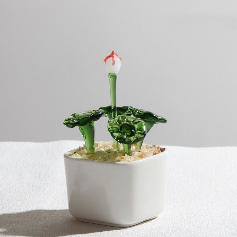 植物 ミニガラスアート 26種類からご選択 26から51 置物 オブジェ