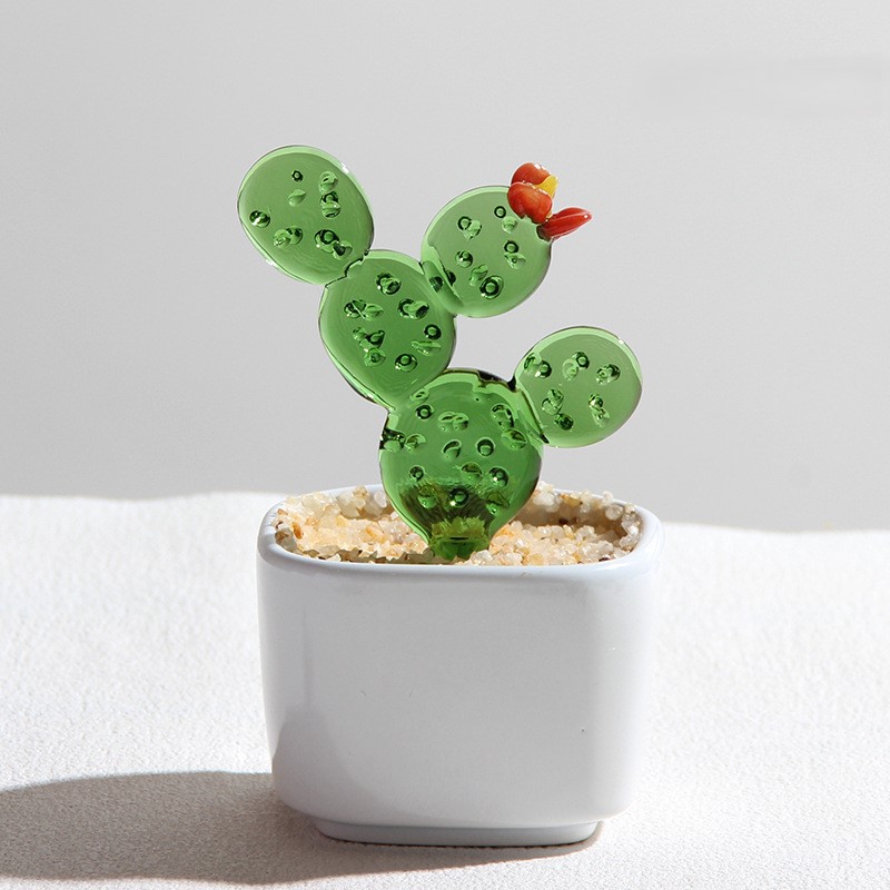 植物 ミニガラスアート 26種類からご選択 26から51 置物 オブジェ