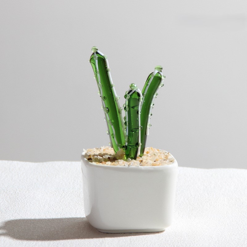植物 ミニガラスアート 26種類からご選択 26から51 置物 オブジェ