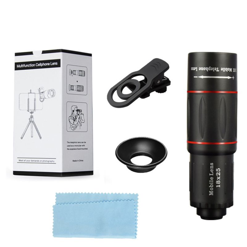 スマホ用望遠レンズセット 3種からご選択 18倍 28倍 64倍 iPhone