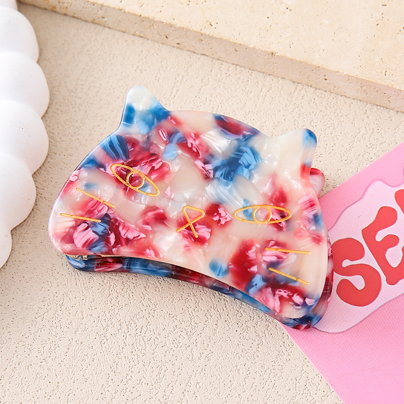 ブサかわ 猫 ヘアクリップ 10種類からご選択 ヘアピン 可愛い おしゃれ