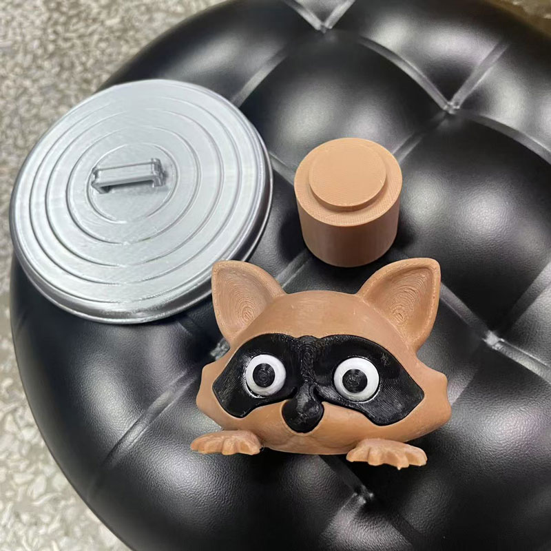 アライグマのトイレットペーパーホルダー 5色からご選択 トイレ用品