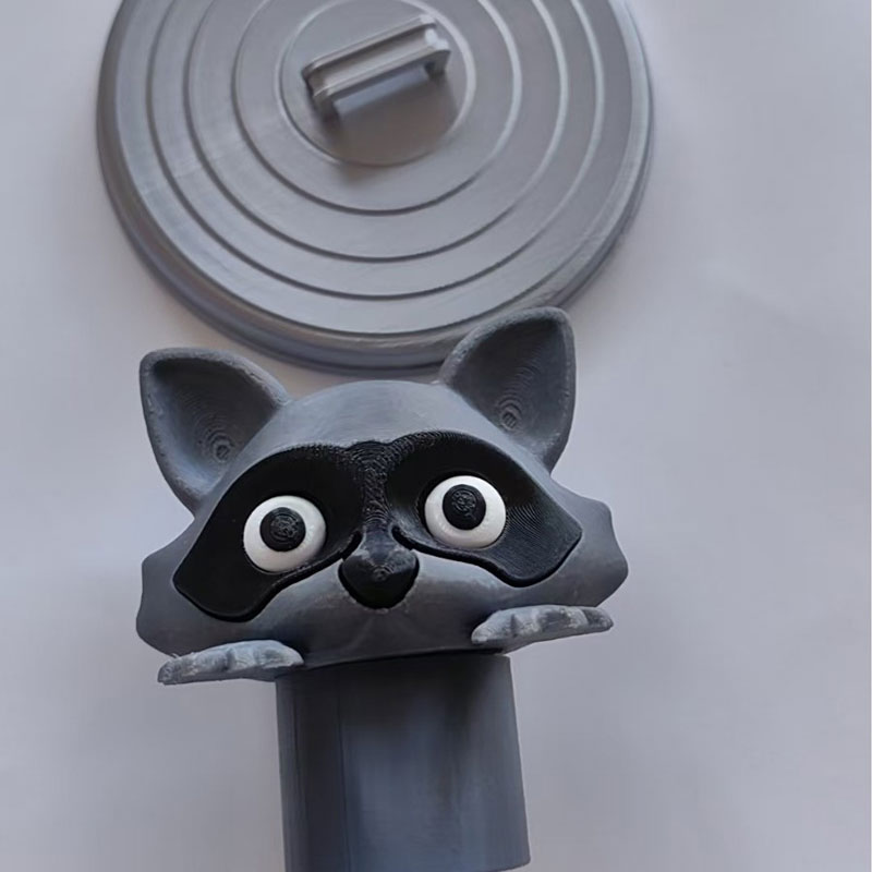 アライグマのトイレットペーパーホルダー 5色からご選択 トイレ用品