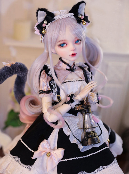 猫耳 ドール 猫小姐 約60cm 洋服 メイク済 球体関節人形ドール doll カスタム 人形 ギフト プレゼント コレクション ウィッグ きせかえ  新品 送料無料