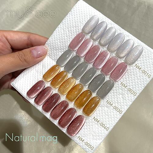 マイビー my&bee ナチュラルマグ 8ml 5色からご選択 NM-001GからNM