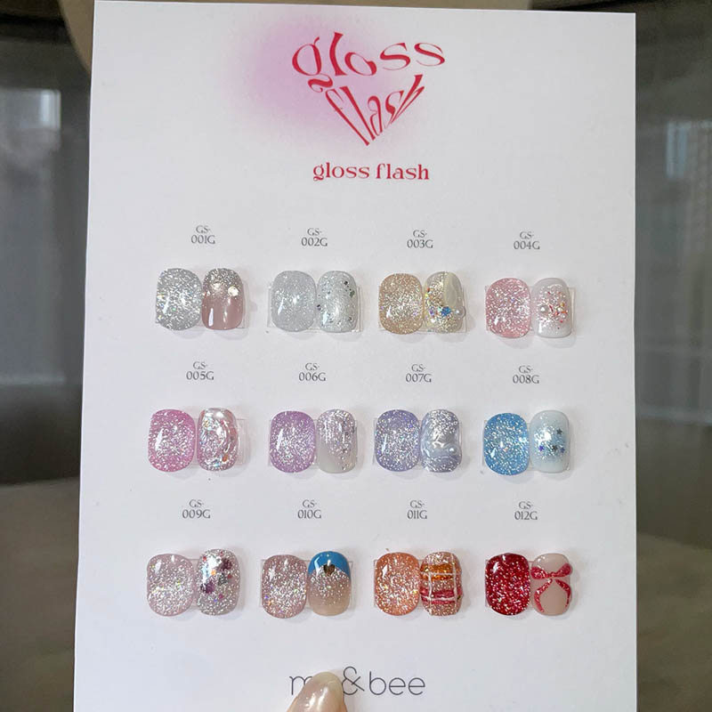 マイビー my＆bee グロスフラッシュ 8ml 12種からご選択 GS-001GからGS
