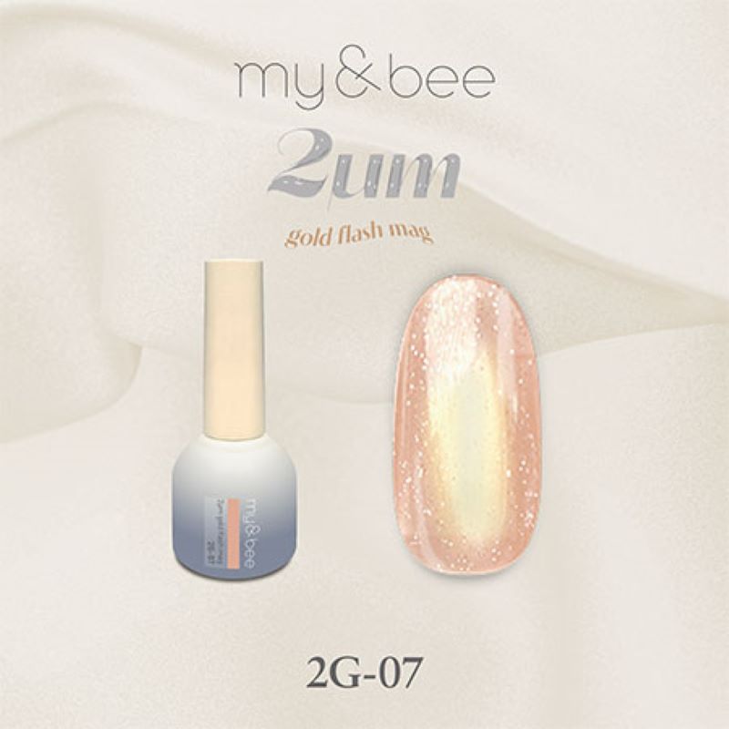マイビー my＆bee 2μmゴールドフラッシュマグ 8ml 12色からご選択 2G