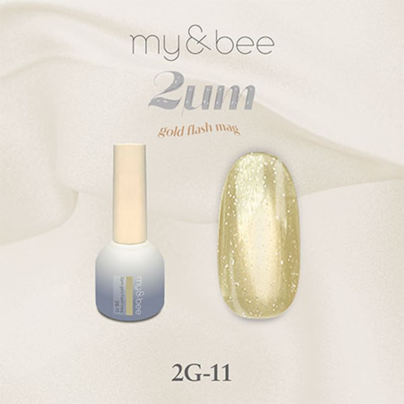 マイビー my＆bee 2μmゴールドフラッシュマグ 8ml 12色からご選択 2G