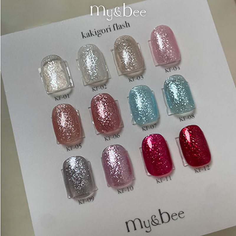 マイビー my&bee かき氷フラッシュ 8ml 12色からご選択 KF-01からKF-12