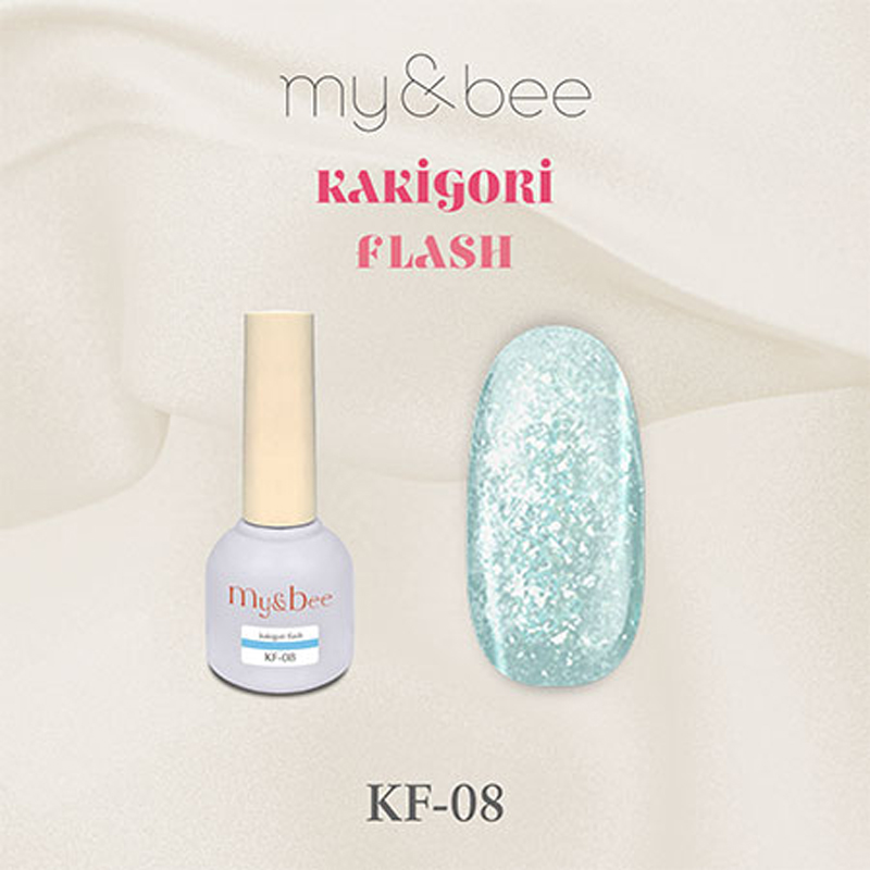 マイビー my&bee かき氷フラッシュ 8ml 12色からご選択 KF-01からKF-12