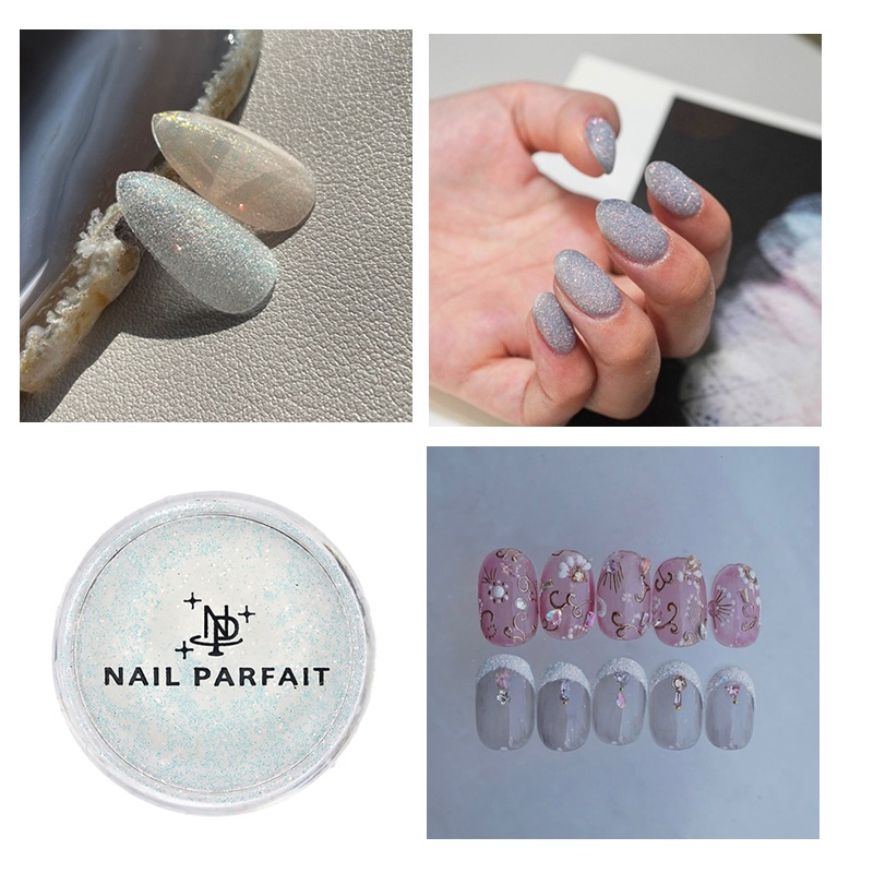 Nail Parfait ネイルパフェ シュガーフラッシュパウダー 約2g 2色から