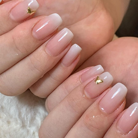 ネイルパフェ グラデーション筆&グラデーション筆キャップセット 各1本