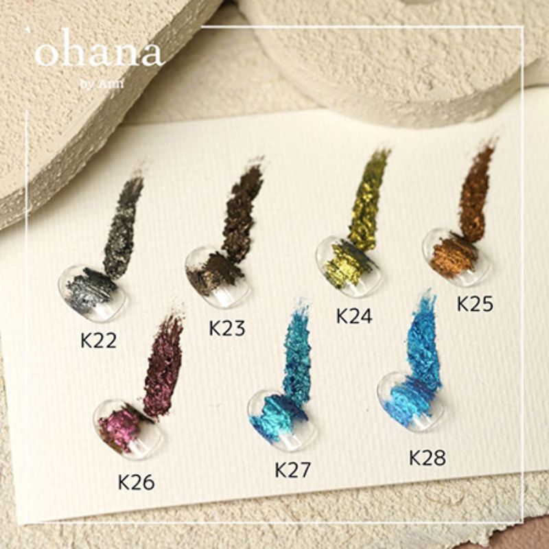ohana オハナ キラメキバームジェル 2.5g 14色からご選択 K15-K28