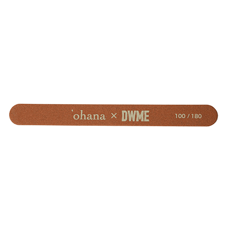 ohana×DWME エメリーボード グリット 100/180 ネイルケア 爪やすり 爪