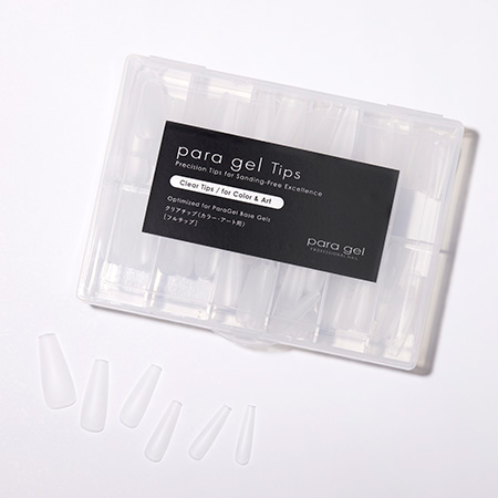 para gel（パラジェル） チップ 全12サイズ 計300枚 ネイルチップ