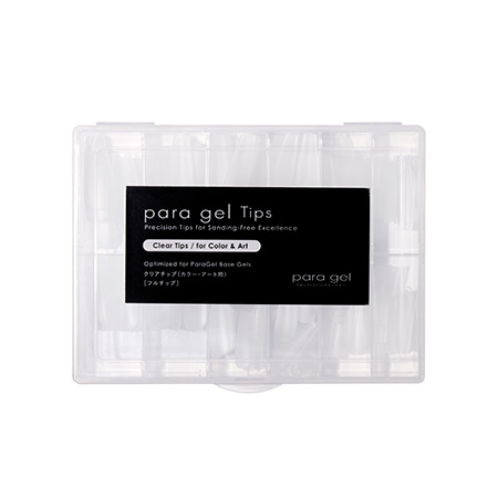 para gel（パラジェル） チップ 全12サイズ 計300枚 ネイルチップ