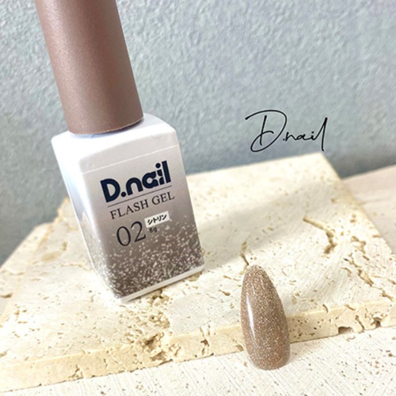 ディーネイル D.nail フラッシュジェル 8g 7色からご選択 01 02 03 04
