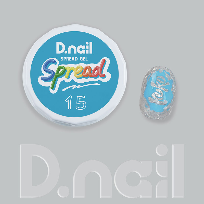 D.nail スプレッドジェル 3g 15種類からご選択 01-15 カラージェル