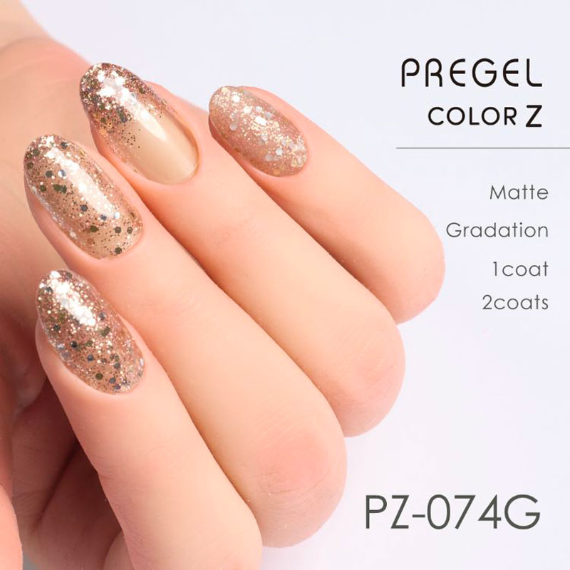 ジェル ネイル用品 まとめ売り ネイルアート ラメ リーフジェル プティール PREGEL プリジェル カラーZ 3g 15色からご選択 PZ-061GからPZ-075G