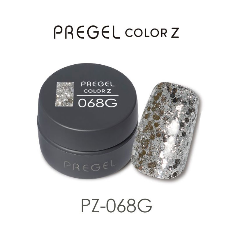 ジェル ネイル用品 まとめ売り ネイルアート ラメ リーフジェル プティール PREGEL プリジェル カラーZ 3g 15色からご選択 PZ-061GからPZ-075G