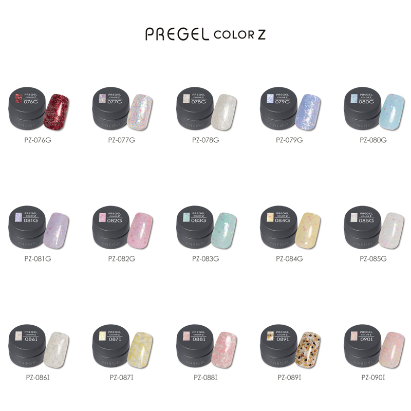 PREGEL プリジェル カラーZ 3g 15色からご選択 PZ-076GからPZ-085G PZ