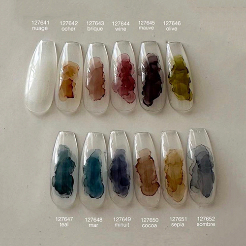 SHAREYDVA シャレドワ ニュアンスカラーインク 12色セット 楽天市場】SHAREYDVA シャレドワ ニュアンスカラーインク 10ml