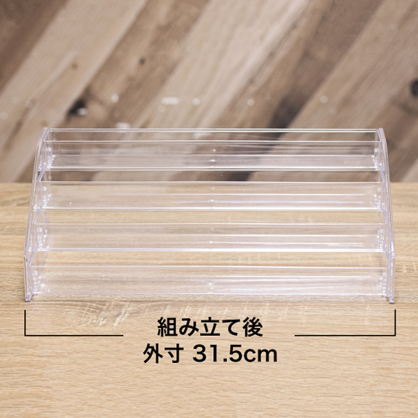 SHAREYDVA シャレドワ SHAREYDVA 4段ボトルラック 組み立て式