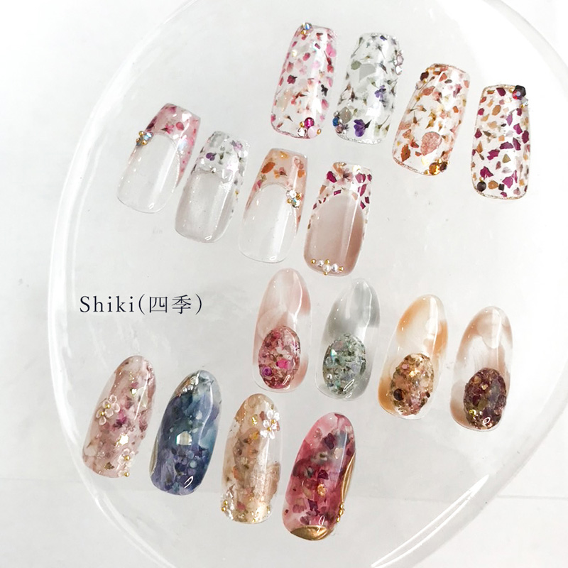 SMint エスミント YouS × Artist 押し花 四季 約0.3g×4色セット ドライ