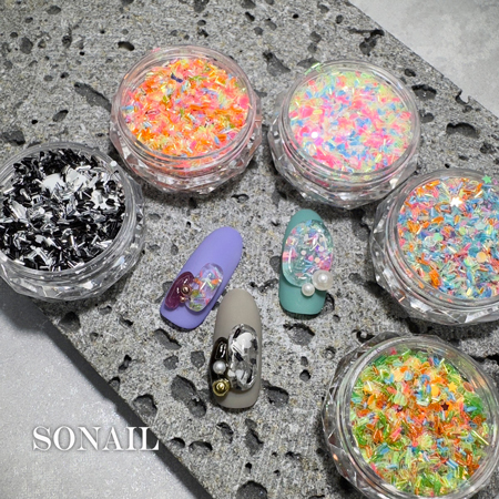 ソーネイル SONAIL 3D ホログラム 5色セット 各5g FY001550 ネイル