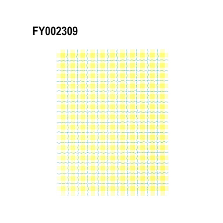 ソーネイル SONAIL Soft Lemon Check FY002309 1枚 ネイルシール チェック柄 レモン イエロー デコネイル デコレーション ネイルアート ギンガム 新品 送料無料