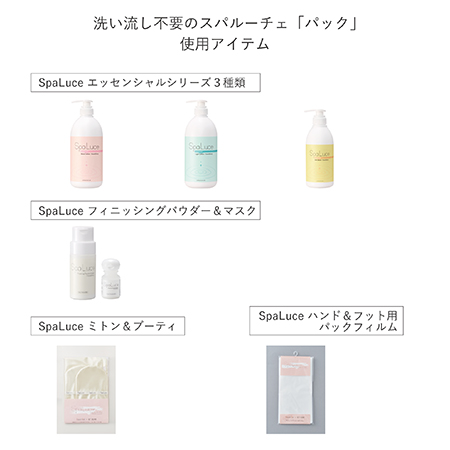 SpaLuce フェイス&ボディ用ローションセット スパルーチェ SpaLuce エッセンシャル ライトローション 800ml