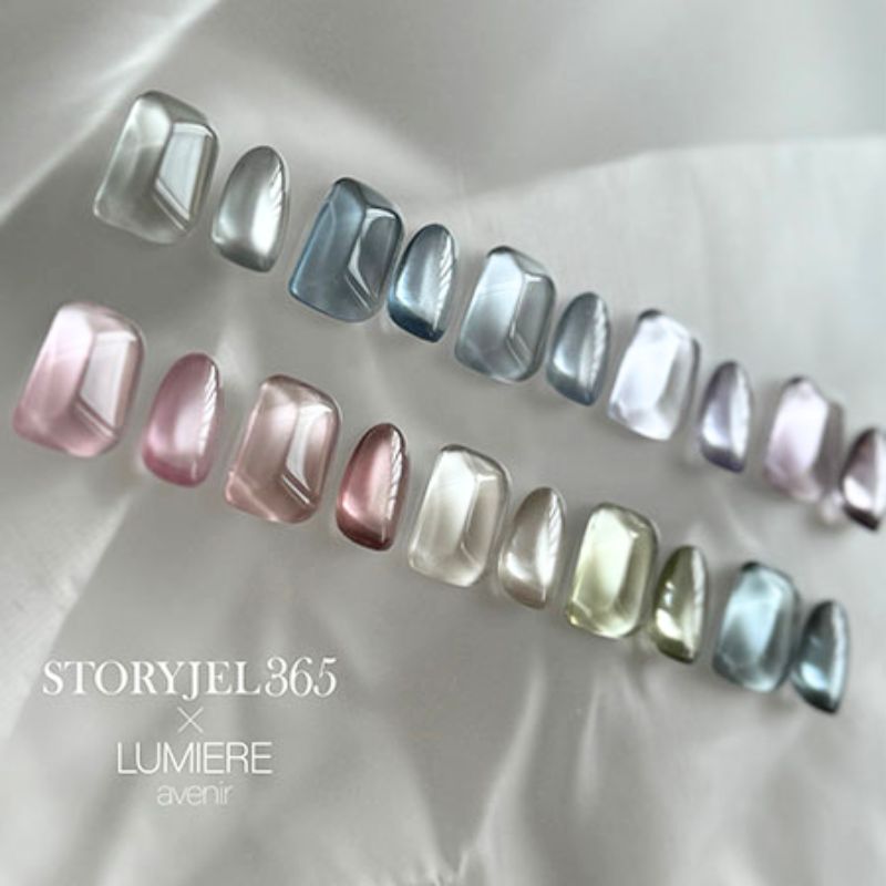 STORY JEL 365 × LUMIERE カラージェル 4g 10色からご選択 GG36-GG45