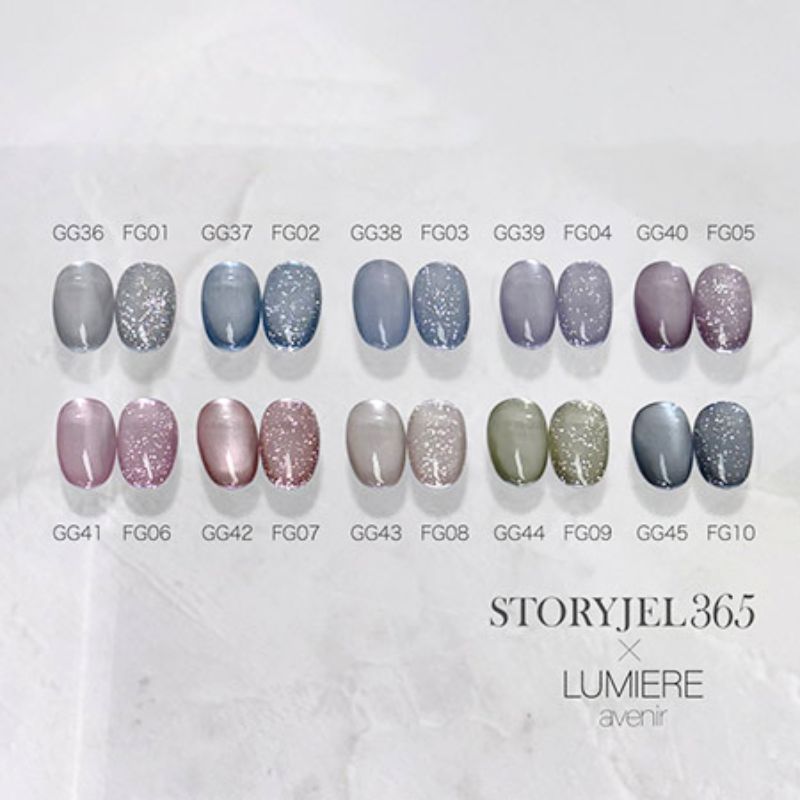 STORY JEL 365 × LUMIERE カラージェル 4g 10色からご選択 GG36-GG45