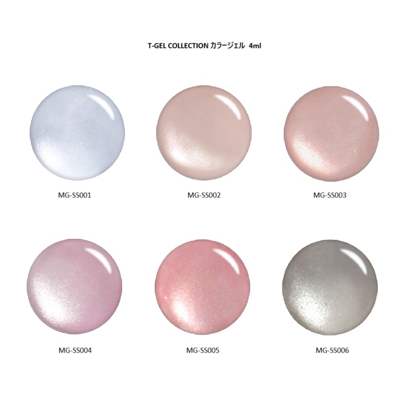 T-GEL COLLECTION カラージェル 6色からご選択 MG-SS001 MG-SS002 MG