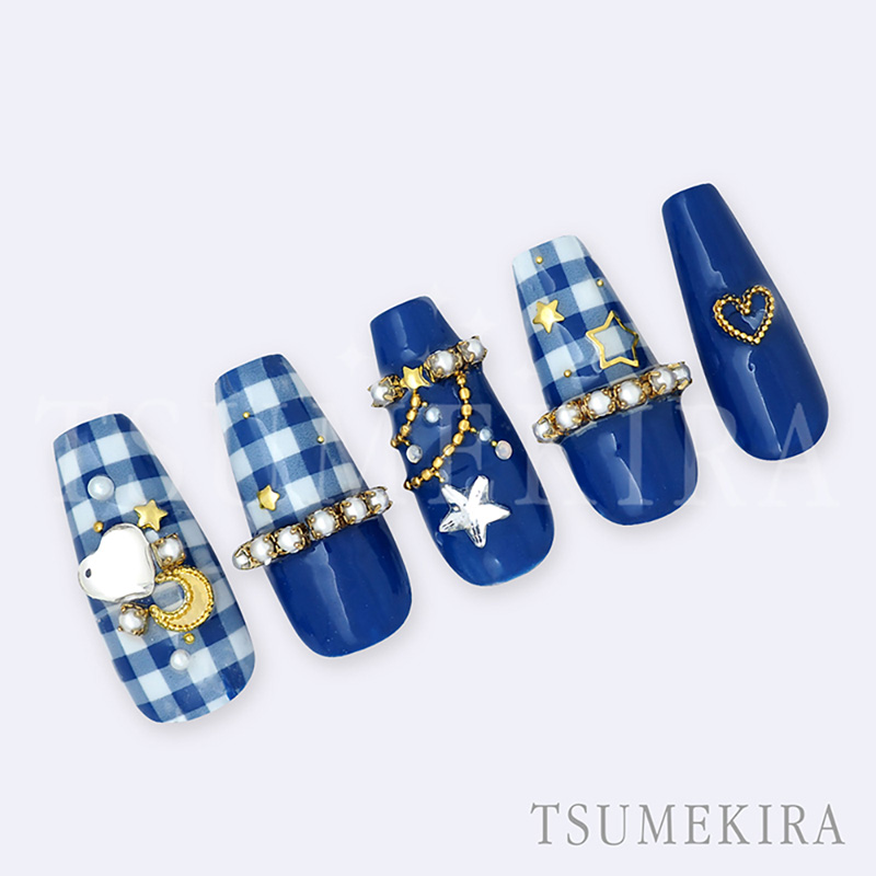TSUMEKIRA ツメキラ ギンガムチェック いっちょこ プロデュース 4種類